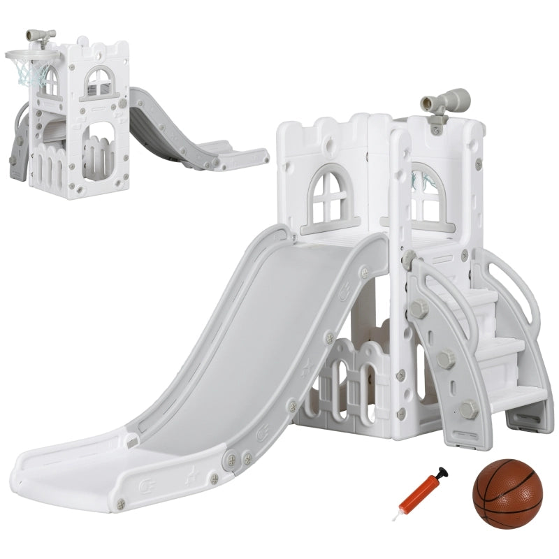 SCIVOLO 5 IN 1 70 x 177 x 92 cm Grigio in plastica