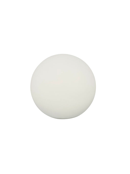 Lampada tavolo da Esterno a LED in Plastica Bianco