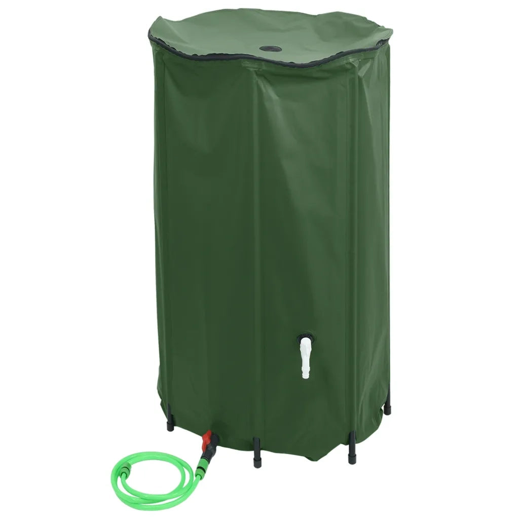 Serbatoio Acqua con Rubinetto Pieghevole 100 L in PVC CFW2526688