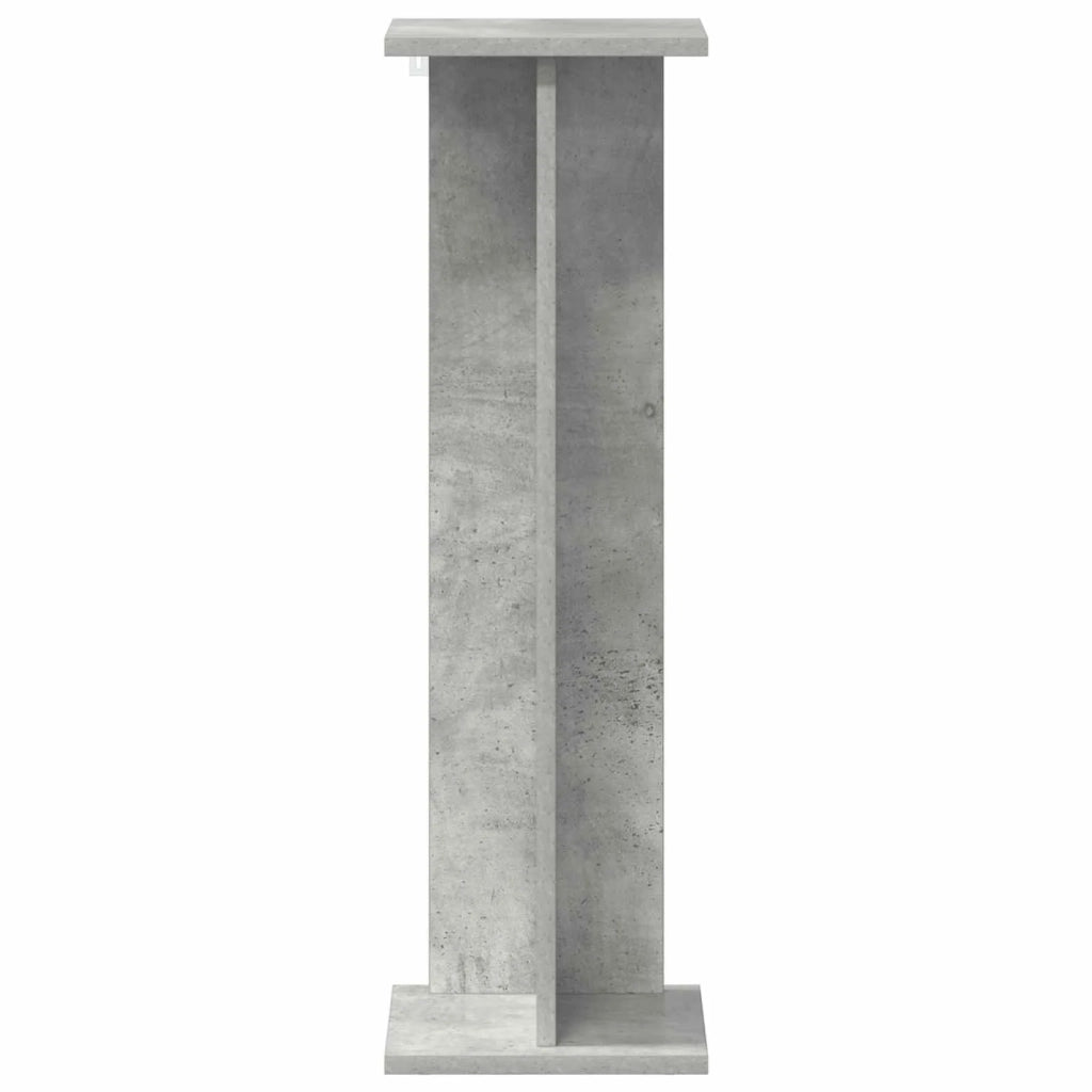 Supporto per piante Grigio Cemento 25 x 25,5 x 80,5 cm