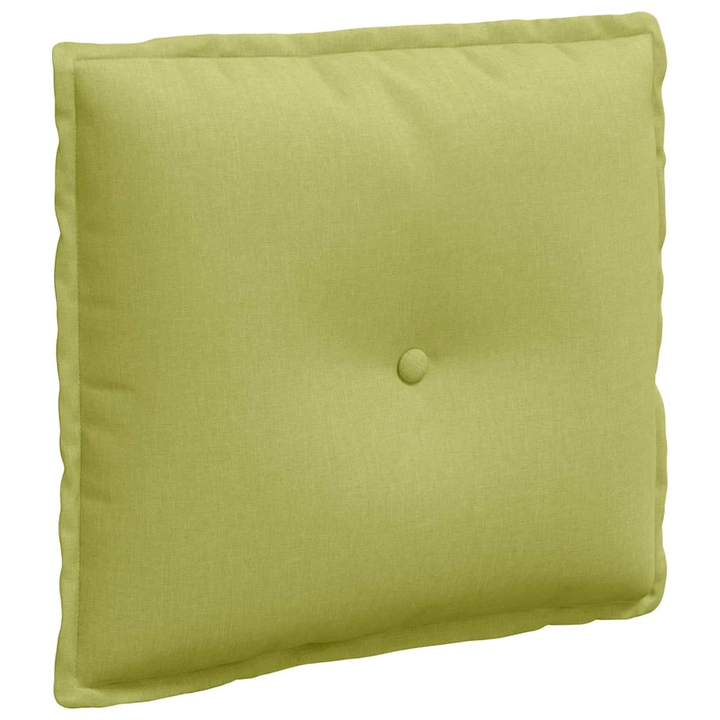 Cuscino per Schiena | Cuscino dorsale Verde chiaro 50 x 19 x 45 cm Tessuto