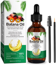 Batana Olio 100% Puro per la Curà della Capigliatura - Idoneo per Uomini/Donne - Nutre la Pelle Scalpica e i Capelli - Olio per Capelli con Ingredienti Naturali