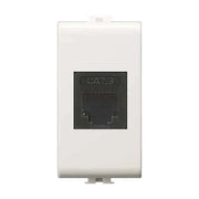 PRESA TELEFONICA RJ11 'EASY' Plug 6/4 - Bianco - EC ELETTROCANALI