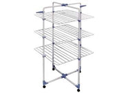 STENDIBIANCHERIA MODULAR 3 3 PIANI IN ACCIAIO TRATTATO MT.30  cm.71x71x132h.    GIMI