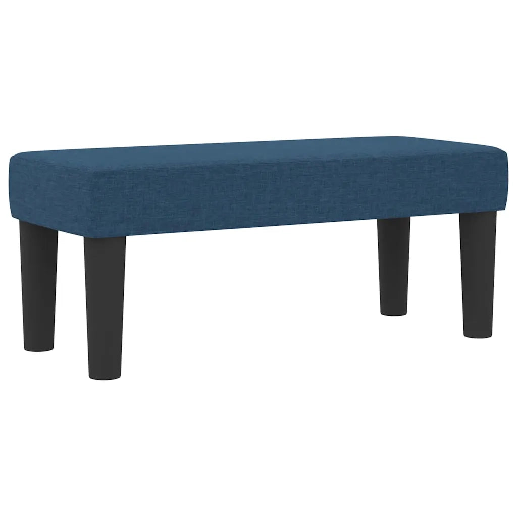 Letto a molle con testiera Blu 90 x 200 cm Tessuto 3344120
