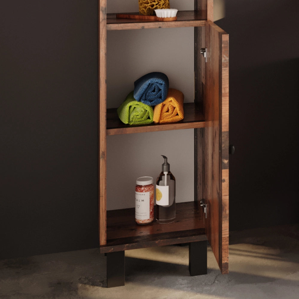 Vicco Mobile bagno alto Rovere rustico 30 x 190 cm