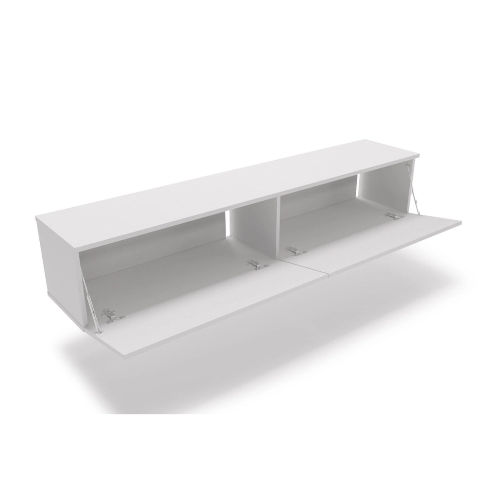 Mobile TV Sospeso Nicole 160 cm Bianco