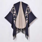 Sciarpe da donna all'ingrosso, scialli grandi in jacquard con nappe semplici