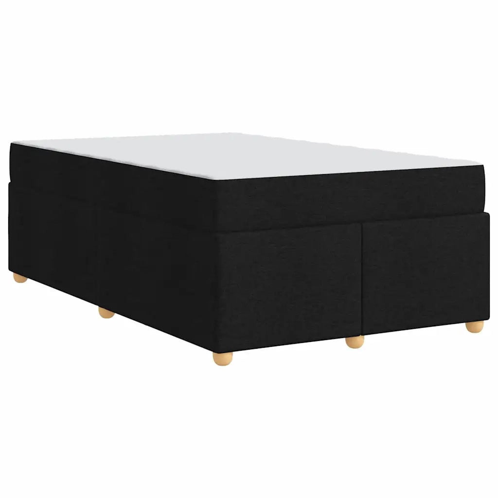 Struttura del letto con materasso Nero 120 x 190 cm Tessuto 3399344