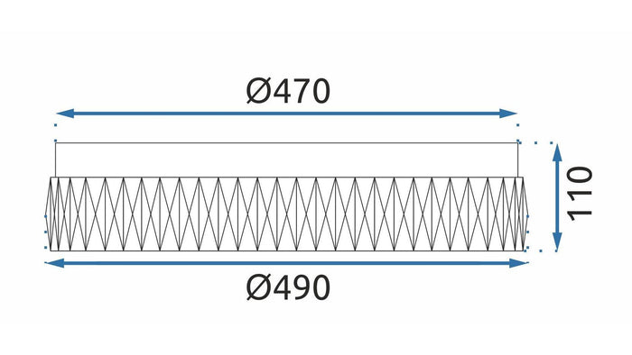 Lampadario A Soffitto In Cristallo App1721-c 50 Cm Oro
