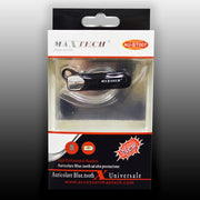 Trade Shop - Auricolare Bluetooth Universale Cuffia Maxtech Au-bt007 Per Smartphone Cellulare -