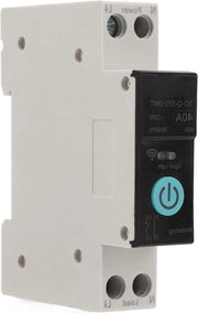 Dispositivo Din Rail Interruttore di Corrente Smart Wifi - Comando a Distanza con Telefono Cellulare - 3 Modalità di Programmazione - App per Applicazioni Domestici Interruttore di Corrente Din Rail (40A)