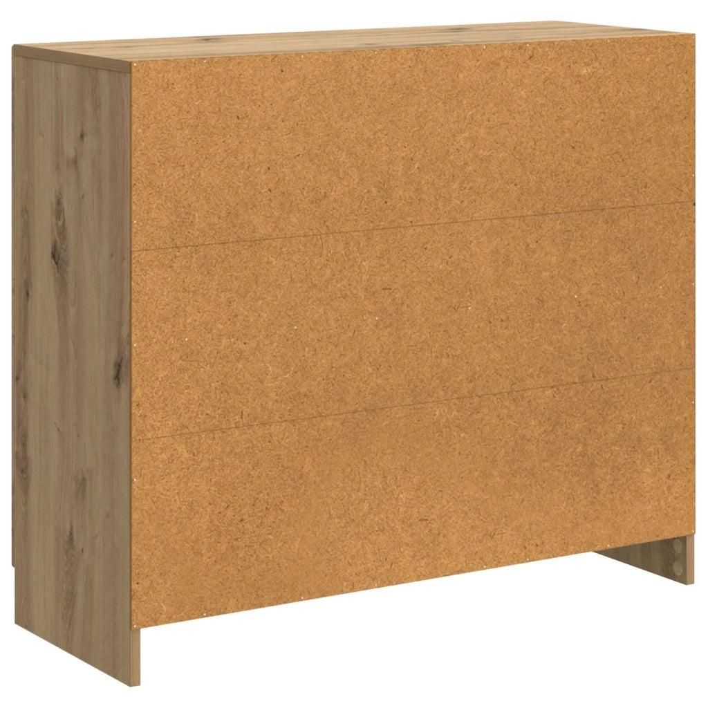 Credenza | Madia | Buffet da pranzo | Armadio da pranzo Rovere Artigianale 89 x 34,5 x 77 cm