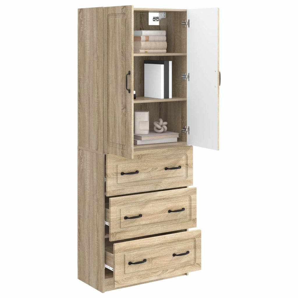 Set di armadi 2 pcs Rovere Sonoma 66 x 34,5 x 87 cm