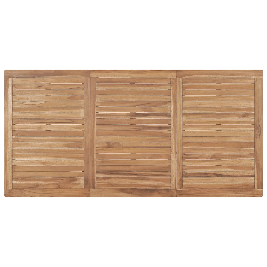 Tavolo da Pranzo da Giardino 180x90x77 cm in Massello di Teak 315621