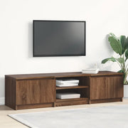 Mobile TV Rovere Marrone 140x40x35,5 cm in Legno Multistrato 815359