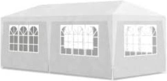 Tenda da Festa - 6L x 3,05B x 2,5H - Impermeabile - Bianco