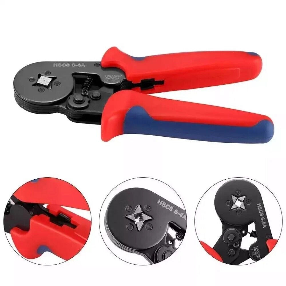 Pinza crimpatrice per terminali AWG23-7 0.25-10 mm² CRIMPATURA Art.07007