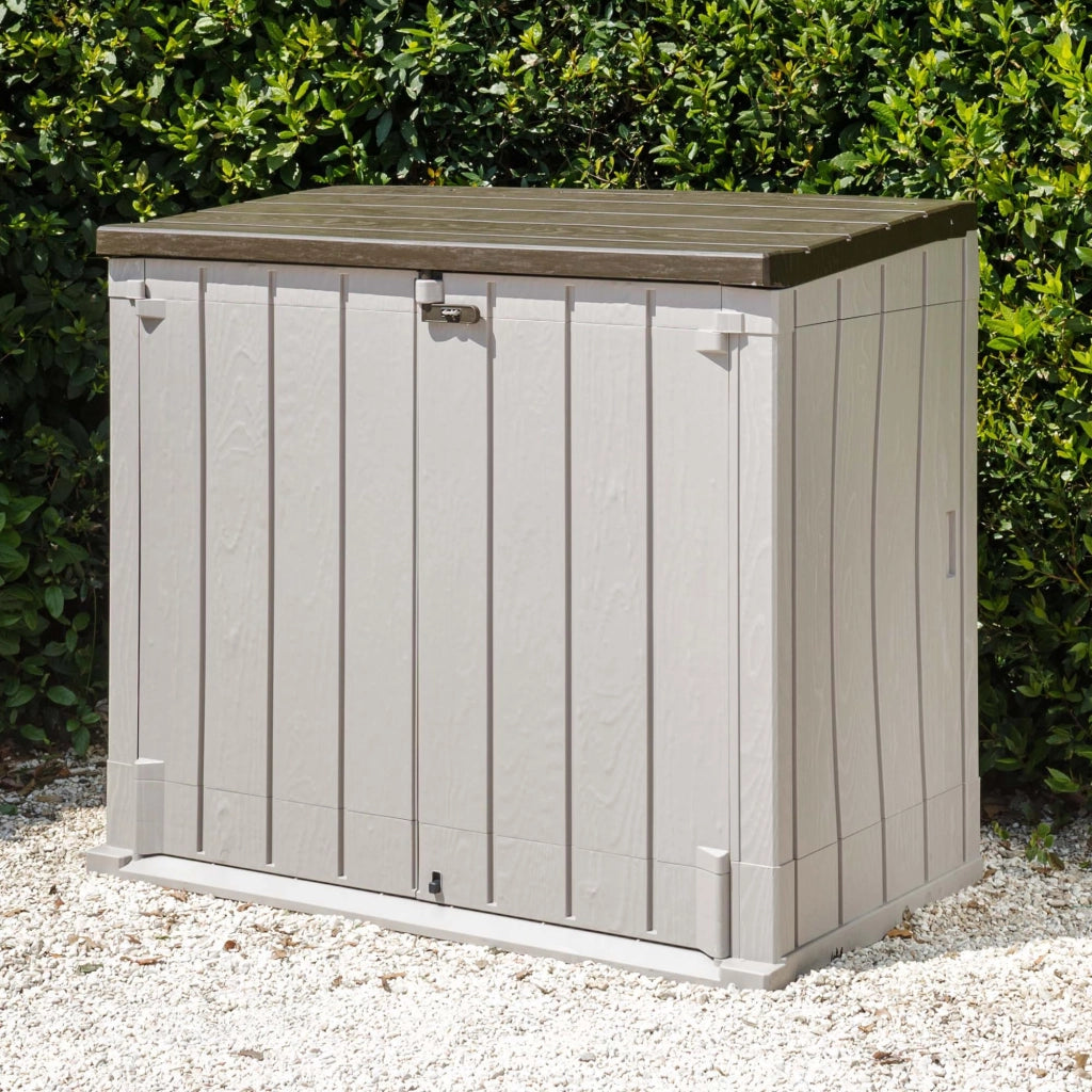 Baule Porta Attrezzi e Bidoni da Esterno Stora Way Plus XL 1270 Litri