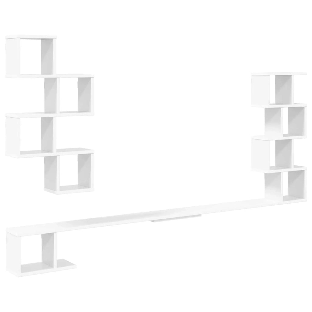 Mensola per TV da muro Bianco 200 x 15 x 94 cm 8012300
