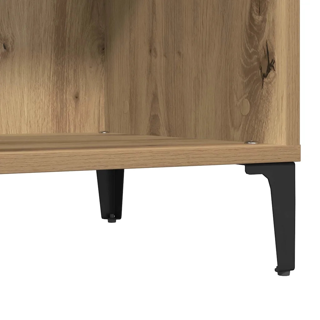 Mobile Porta Dischi Artigianale 84,5x38x89 cm Legno Multistrato 857174