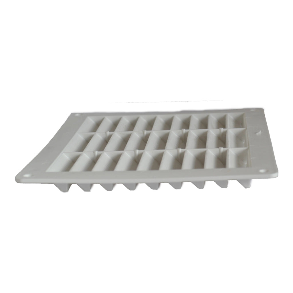 GRIGLIA DI AERAZIONE RETTANGOLARE 16X21 CM
