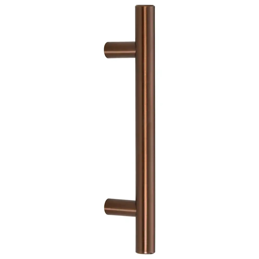 Poignées d'armoire 10 pcs bronze 96 mm acier inoxydable