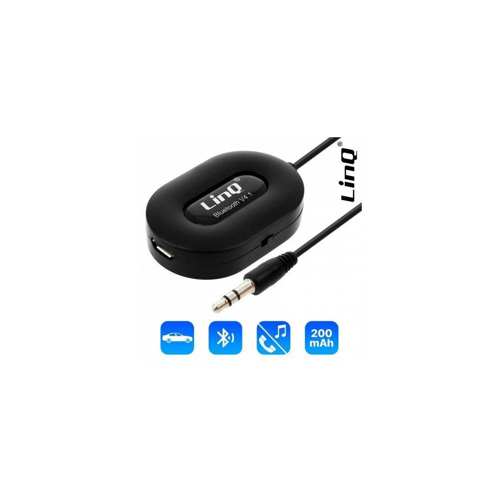 Trade Shop - Ricevitore Musicale Bluetooth X81 Per Auto Speaker Aux Jack Vivavoce Wireless 3,5mm -