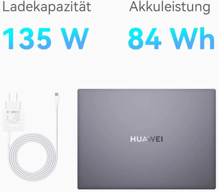 Huawei MateBook 16s i9-13900H Ordinateur portable 40,6 cm (16") Écran tactile Intel Core™ i9 16 Go LPDDR5-SDRAM 1 To