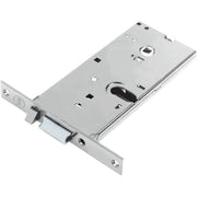 SERRATURA METALLO INFILARE ELETTRICA 85502 YALE  B.Q INOX F.MM 22 F.OV+SCR+F+Q8 H.MM 78 E.MM 70