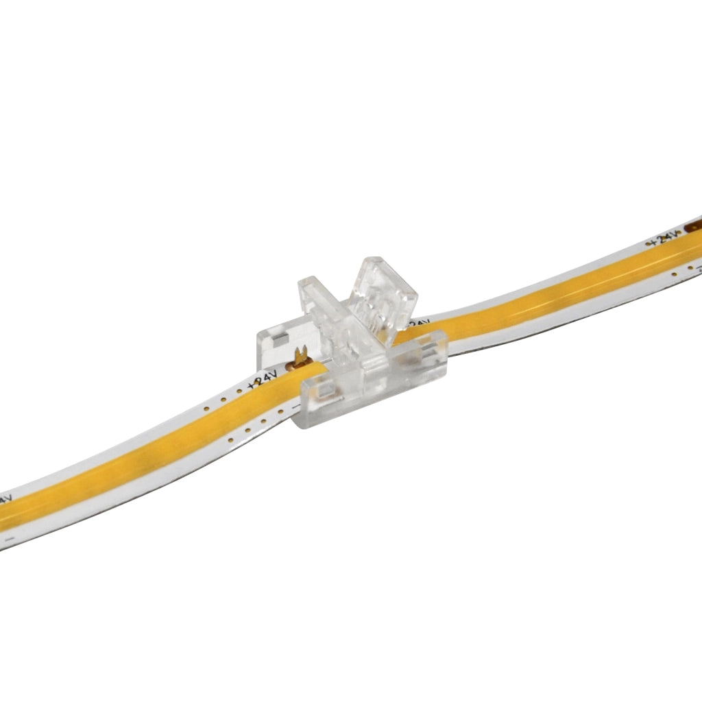 Connettore fisso COB LED 8mm 2pin 12-24V DC 3A Polux