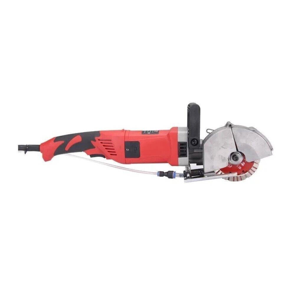 Trade Shop - Tracciatrice Scanalatrice A Disco 5 Dischi Scanalatore Muro 2800w Pompa Acqua -