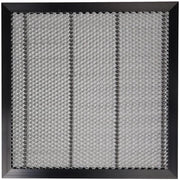 Tavolo di lavoro con piatto di lavorazione in legno di acacia 400 x 400 mm per macchine di taglio laser - Taglio e grava precisione sui materiali