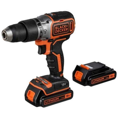 Black & Decker BL188KB-QW Trapano avvitatore a percussion.
