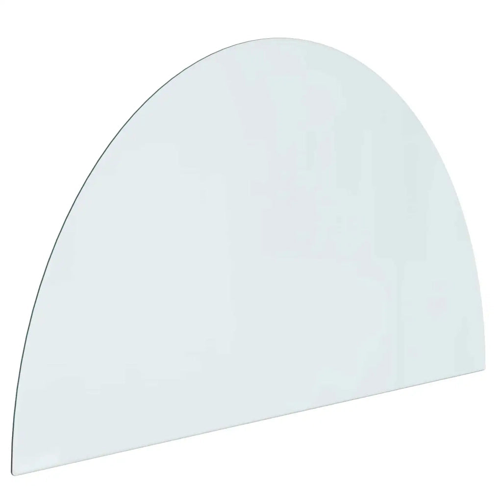 Piastra in vetro per camino Trasparente 1000 x 600 mm Vetro