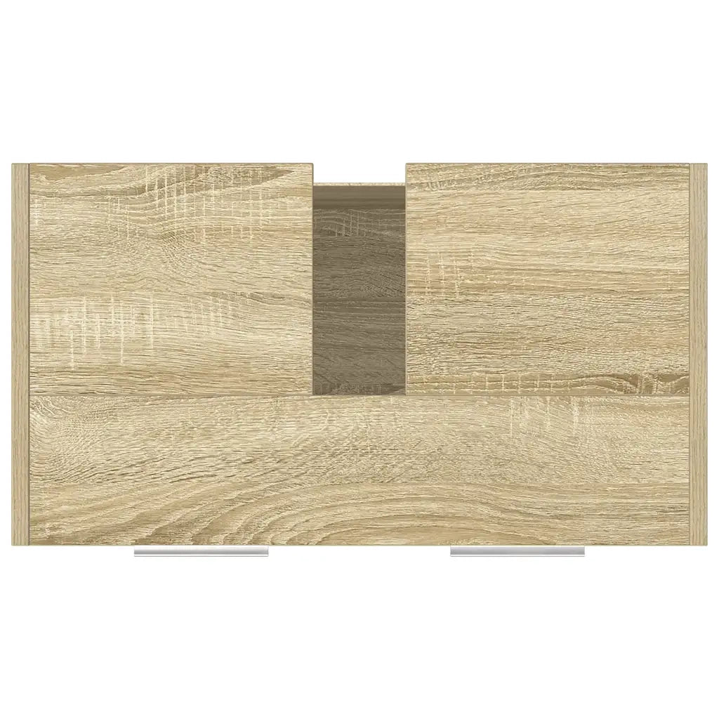 Mobile Lavabo Bagno Rovere Sonoma 60x33x60 cm Legno Multistrato