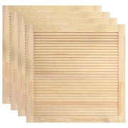 Porte a persiana a 4 pezzi legno di pino massiccio 39,5x39,4 cm 02_0003914