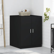 Mobile per Lavatrice Nero 71x71,5x91,5 cm 808396