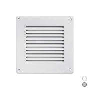 GRIGLIA IN METALLO DA SOVRAPPORRE CON RETE L. 140 X H. 140 MM- Alluminio Argento- FIRST- pezzi 1