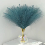Decorazione con Pampas 30 pezzi - Finto - 55 cm - Piume morbide - Materiale per decorazione di vasi - Senza manutenzione - Decorazione marittima - Finte piante