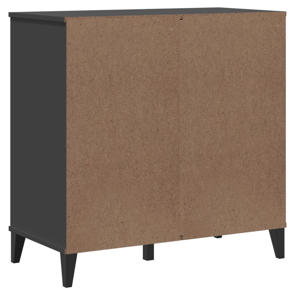 Credenza cassettiera cassettiera mobile contenitore organizer cucina soggiorno soggiorno 80 x 40 x 80 cm derivati ​​del legno antracite 02_0036625