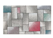 Tappeto Salotto Velour Antiscivolo Disegno Tetrix By Suardi - 175x240 - Multicolor