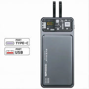 Trade Shop - Power Bank Caricabatteria Portatile 10000 Mah Supercharge Pd Type-c Usb Pa-tm016 -