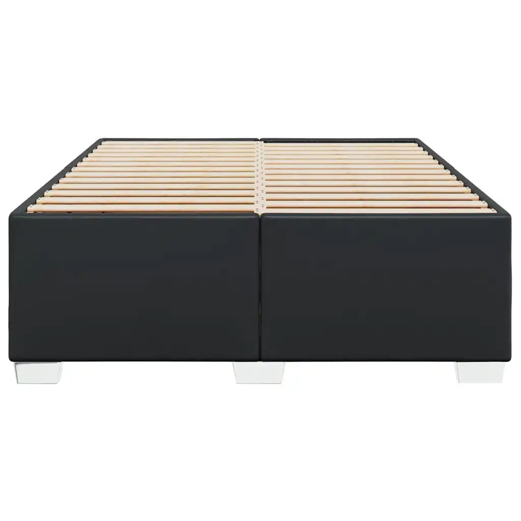 Struttura letto senza Materasso Nera in Similpelle 3284579