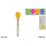 Trade Shop - Set 2 Pz Bolle Di Sapone Forma Di Accessori Mare Gioco Divertimento Bambini 33cm -