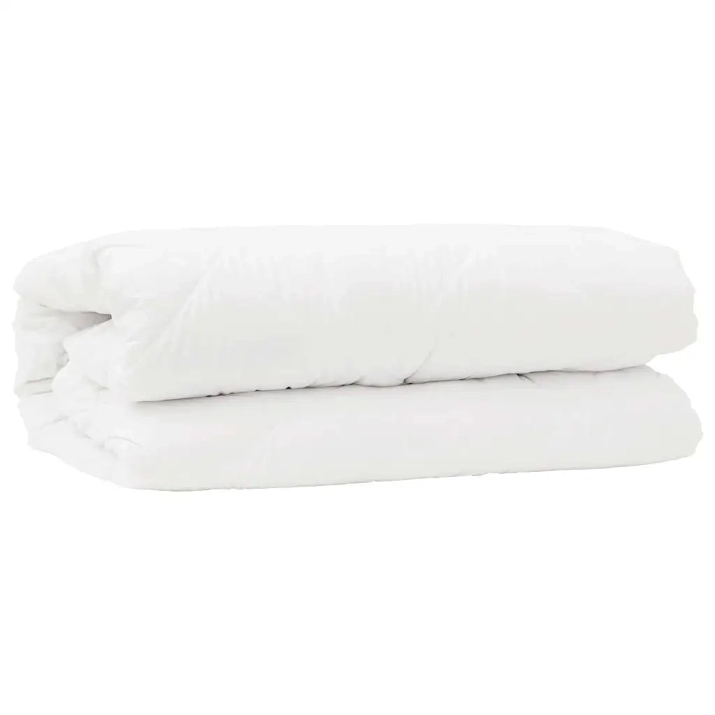 vidaXL Piumone con Cuscino 2 pcs Bianco 140 x 220 cm Microfibra