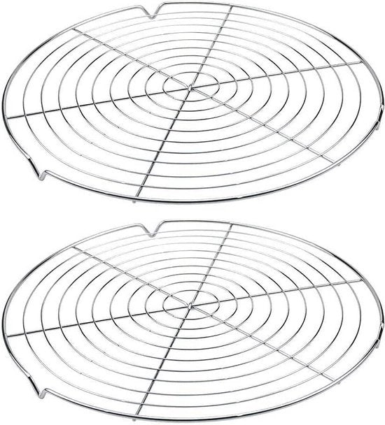 Raffreddatore per torte da 325 cm - raffreddatore per torte per un raffreddamento uniforme - raffreddatore per torte rapido - griglia per torte facile da sciogliere