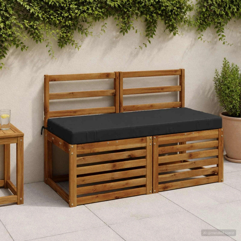 Cuscino per panchina SOEST 100% Poliestere Blu Scuro 950194