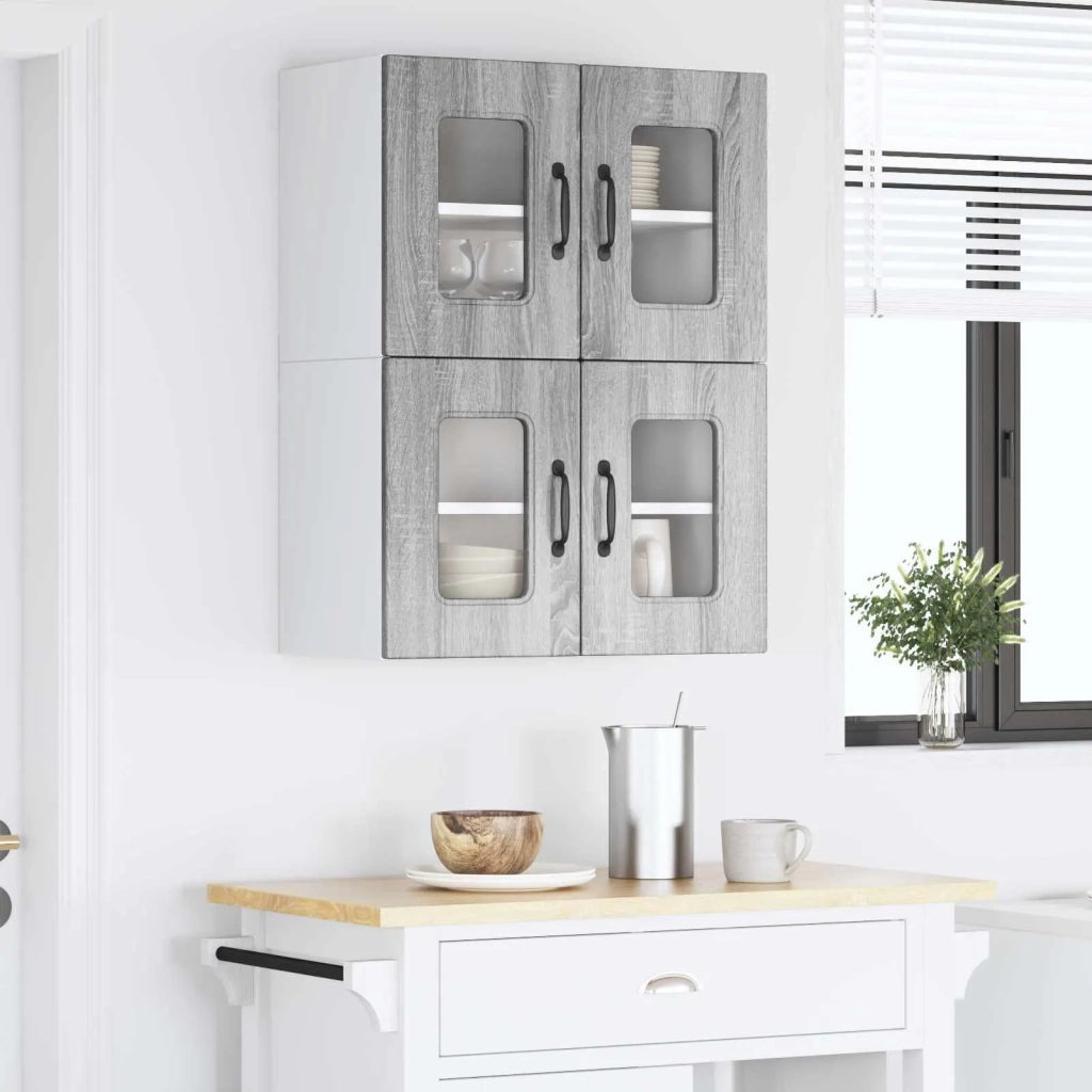 Pannello lavastoviglie Kalmar 2 pz Grigio Sonoma