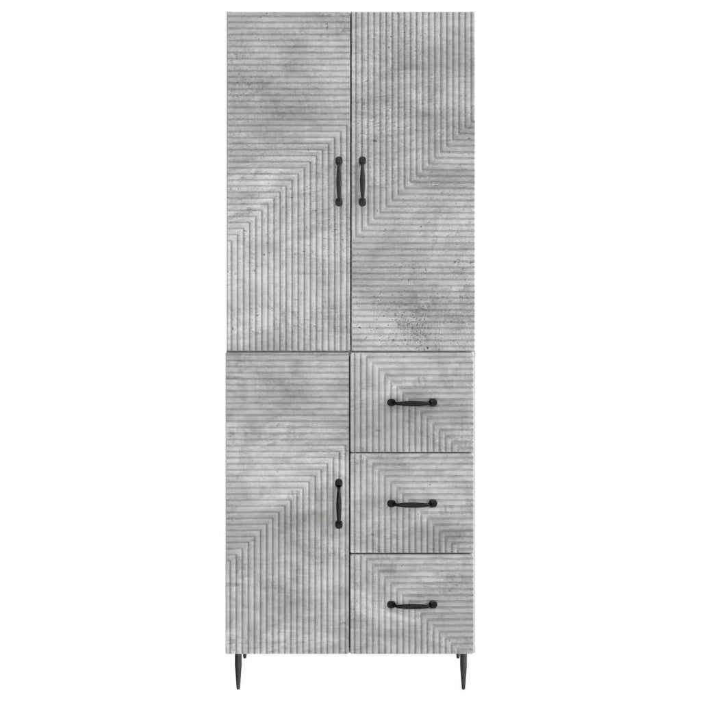 Set di armadi 2 pcs Grigio Cemento 66 x 34,5 x 89,5 cm 3416658